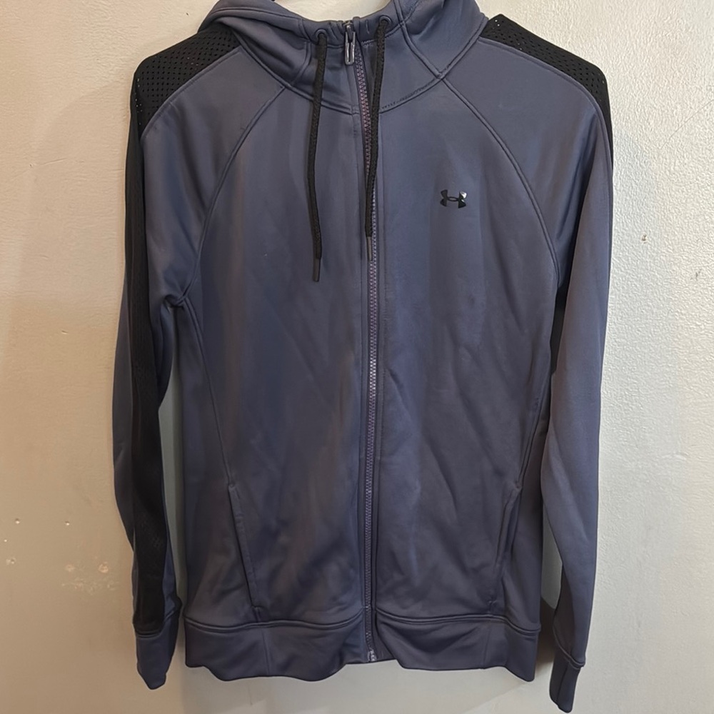Under Armour Gray Full-Zip Hoodie